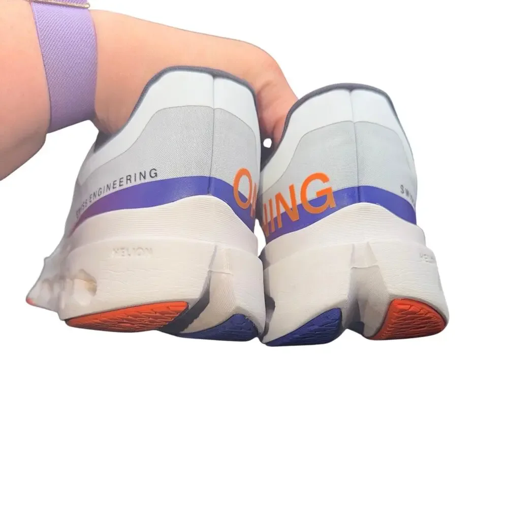 On Cloudsurfer Next Running Shoes White Pink Orange Women’s US 9.5 EU 41